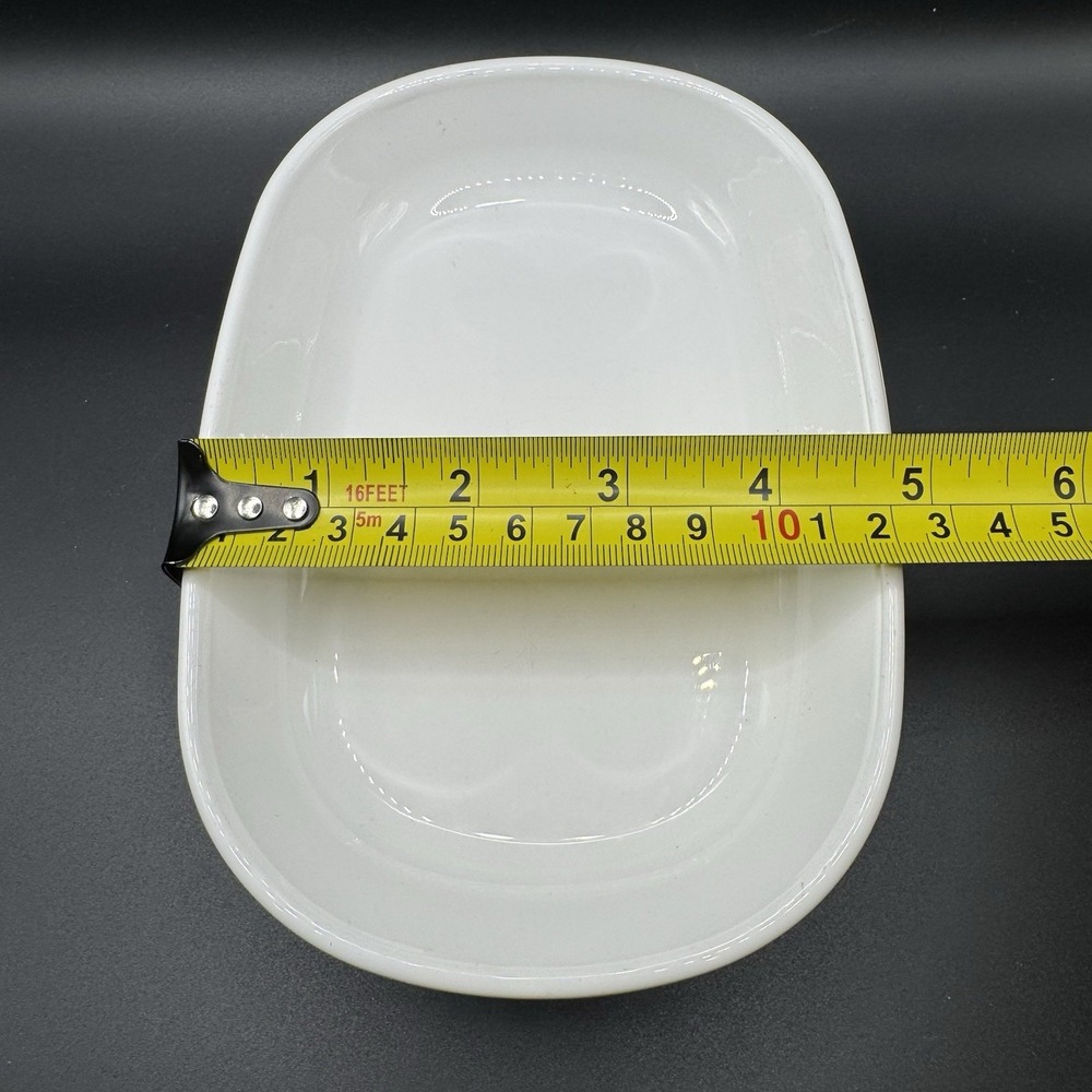 3 Vintage Corning Ware  P-140-B Baking/Snack Dishes 7" x 5" - Picture 6 of 8